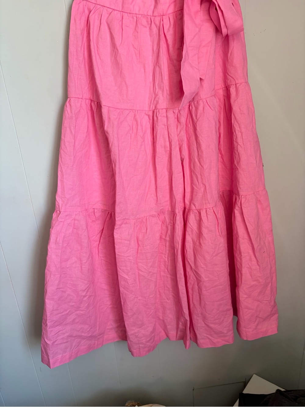 Petal and pup Pink Tiered Maxi Skirt & top - Women's Summer outfit - Picture 7 of 8